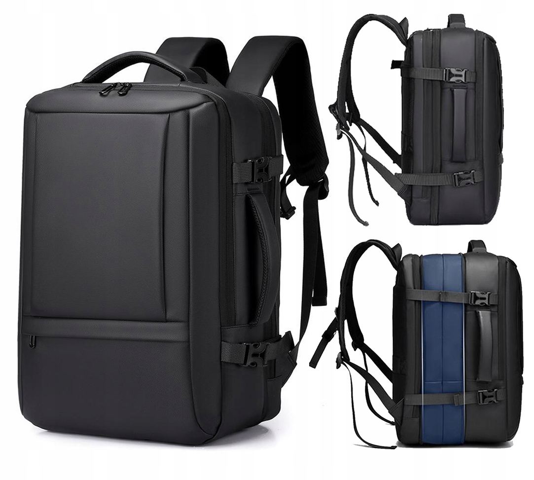 Plecak Walizka 2w1 na Laptopa Rozszerzalny do Samolotu Podróżny