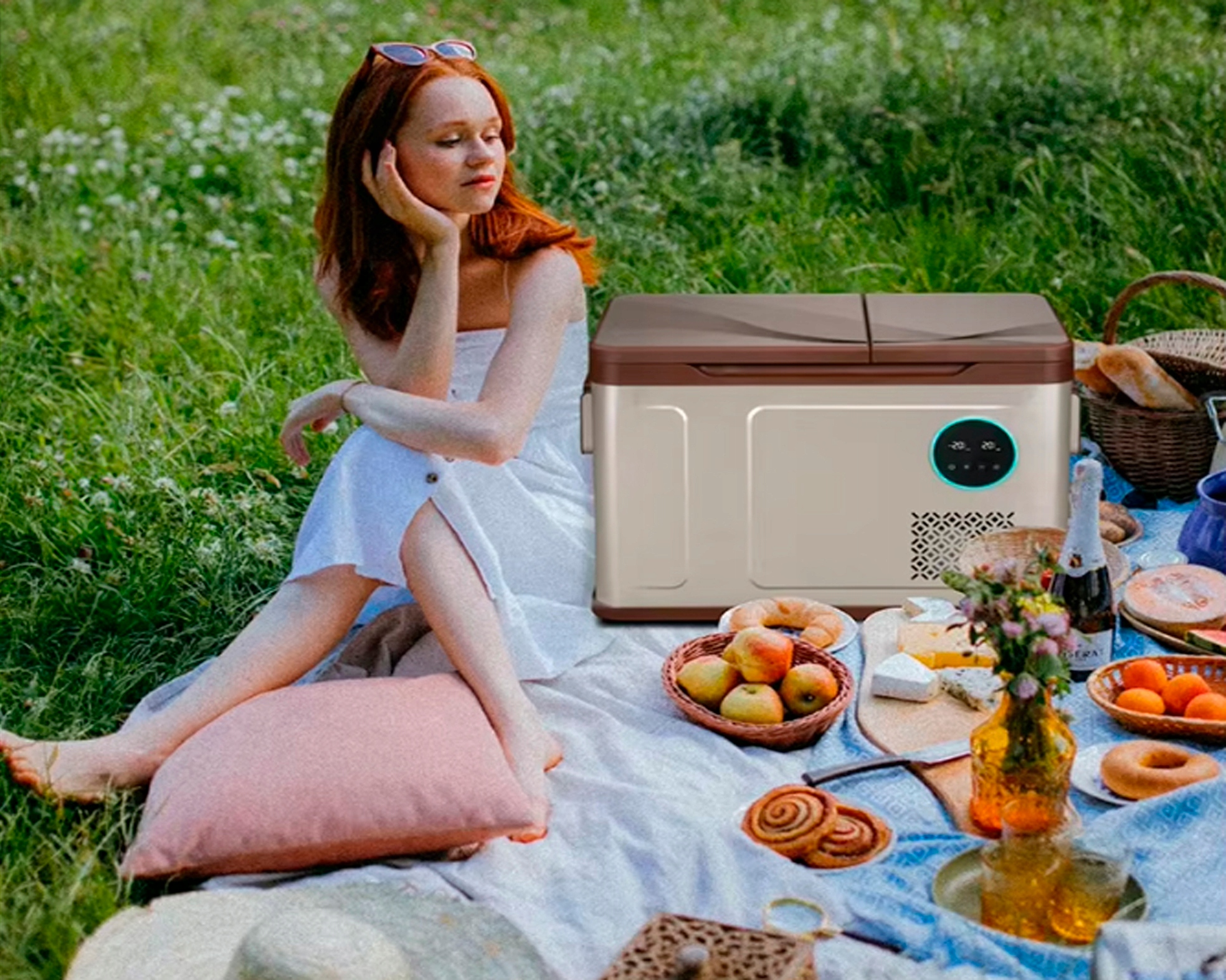 LODÓWKA TURYSTYCZNA PRZENOŚNA KOMPRESOROWA 31L KAMPER 12V24V 230V STANDHEIZ Pojemność 31 l