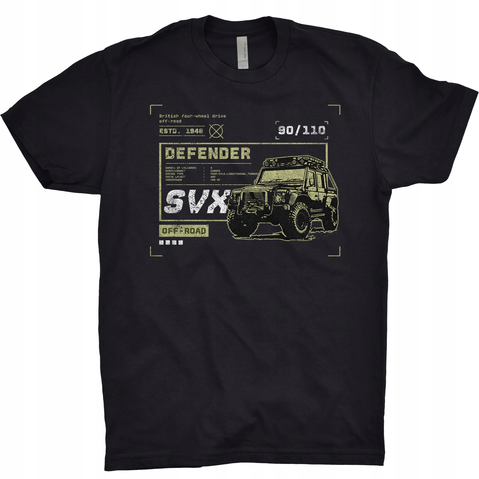 

Land Rover Defender Svx Koszulka 4x4 Off Road