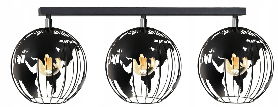 Stropná lampa do detskej izby Globus luster stropné svietidlo loft Led lampy