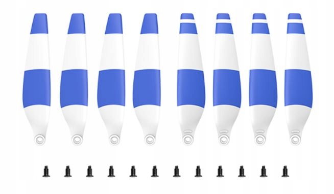 Śmigła Do Drona Dji Mini 3 6030F White-blue 8 Szt.