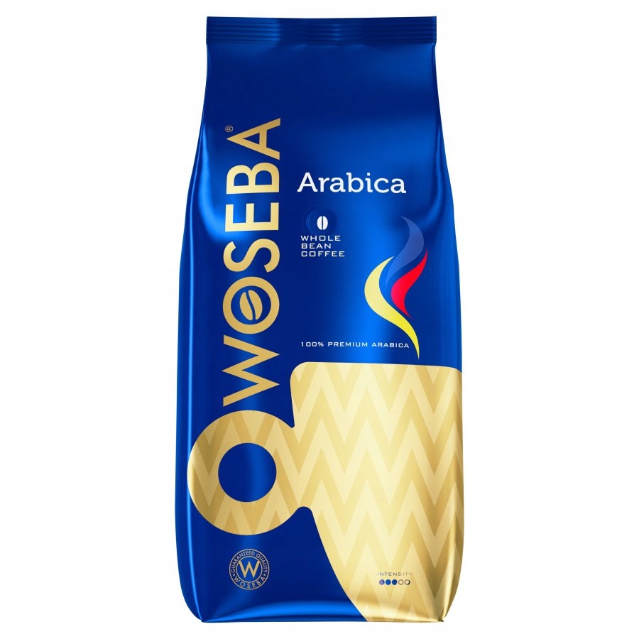 Levně Káva zrnková Woseba Arabica pražená 1 kg