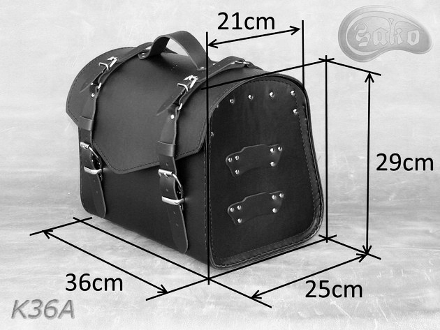 KUFER SKÓRZANY MOTOCYKLOWY 36a +GRATIS Producent inny
