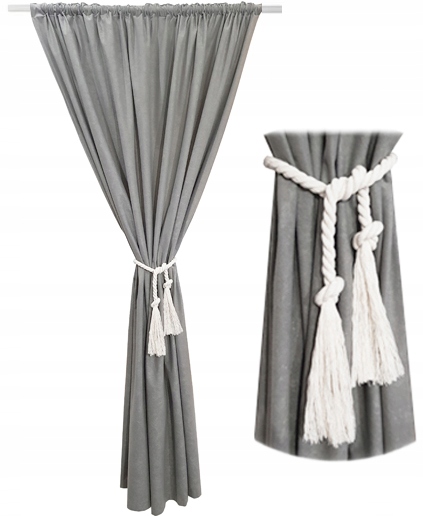 

Zasłona Boho chwosty Zasłony Na Wymiar 200-300cm