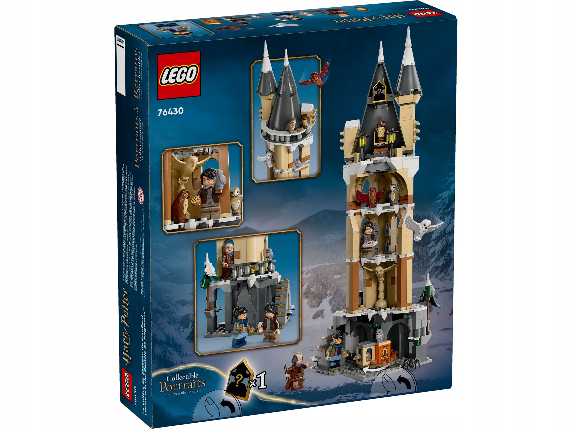 LEGO HARRY POTTER 76430 SOWIARNIA W HOGWARCIE Bohater brak