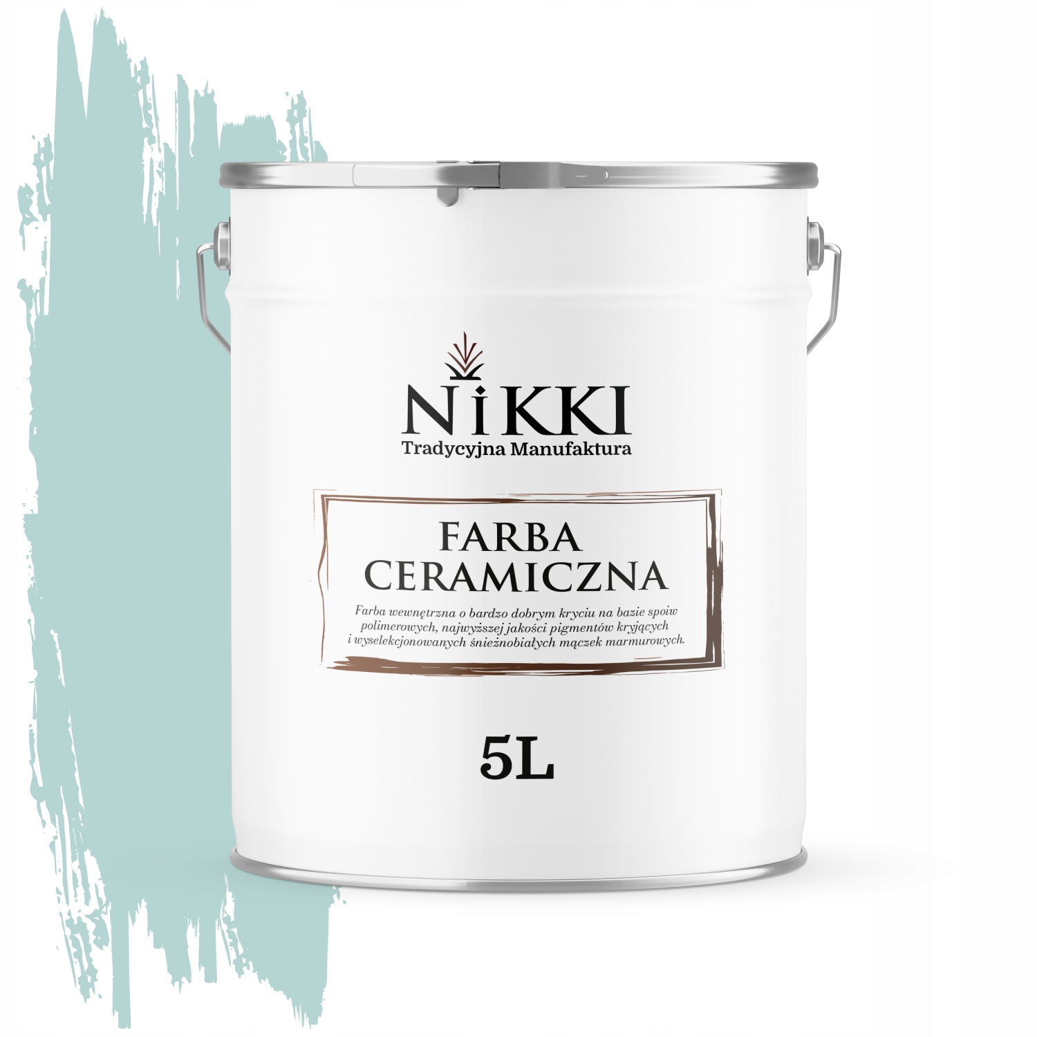 Keramická Stropná Farba Mätová Svetlá H1561 Hlboká Matná Na Steny 5 L