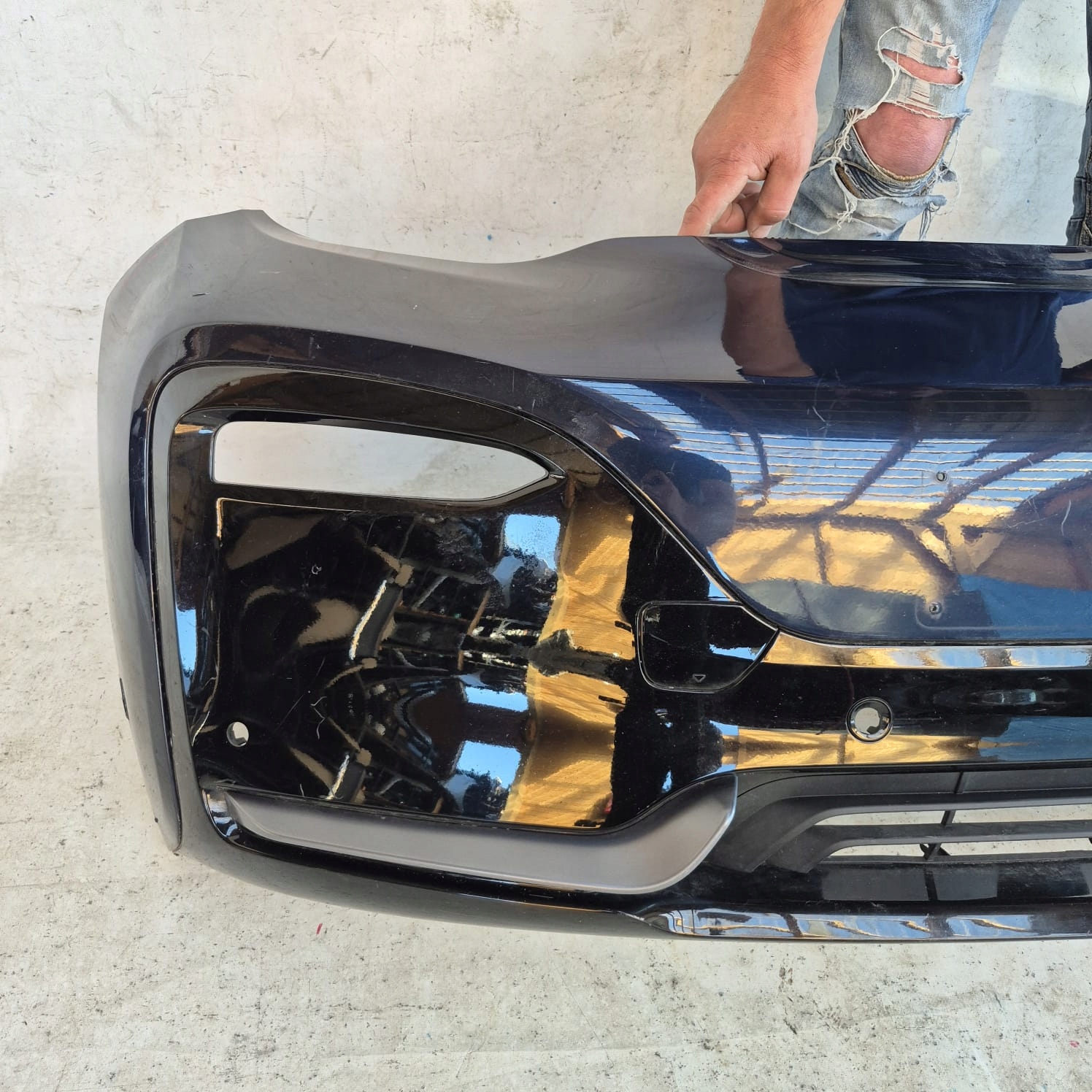 BMW I3 S SPORT LIFT 17- bumper front front 4XPDC 7462280