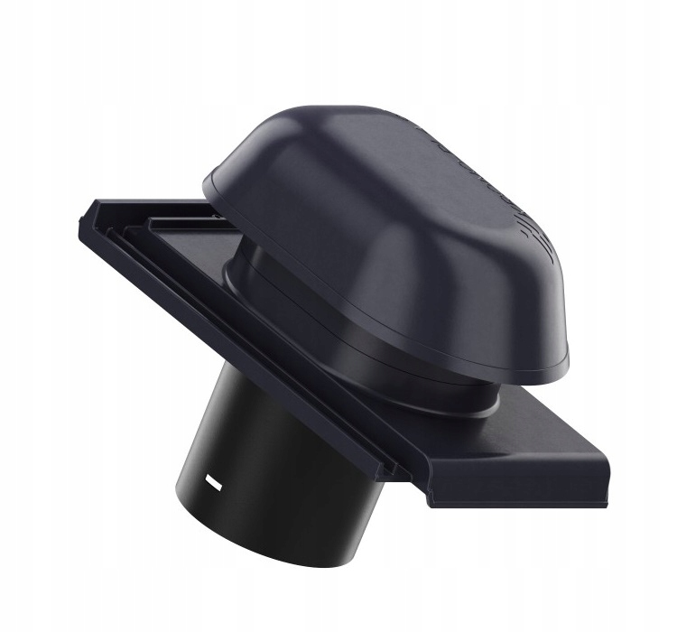 Odvětrávač San Alu 150 Karbonovo-šedý