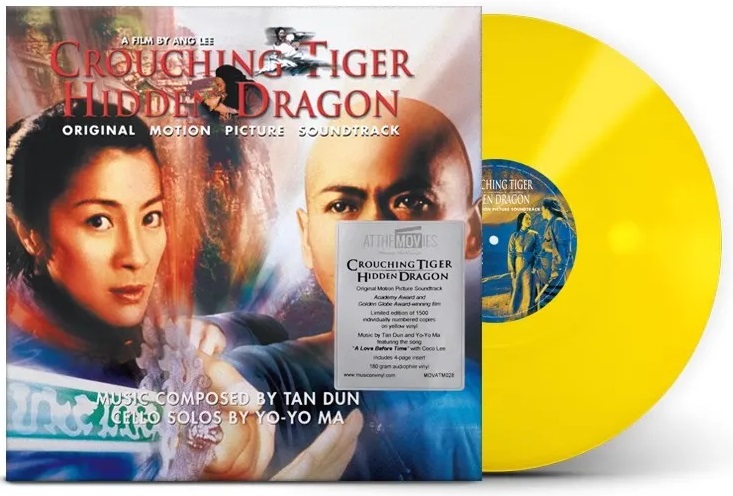 Crouching Tiger Hidden Dragon (Soundtrack) Lp Winyl Tan Dun (yellow) (mov)