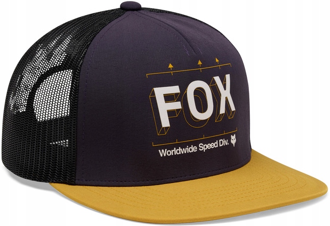 Trucker kšiltovka Fox Image Print Snapback Plum Perfect