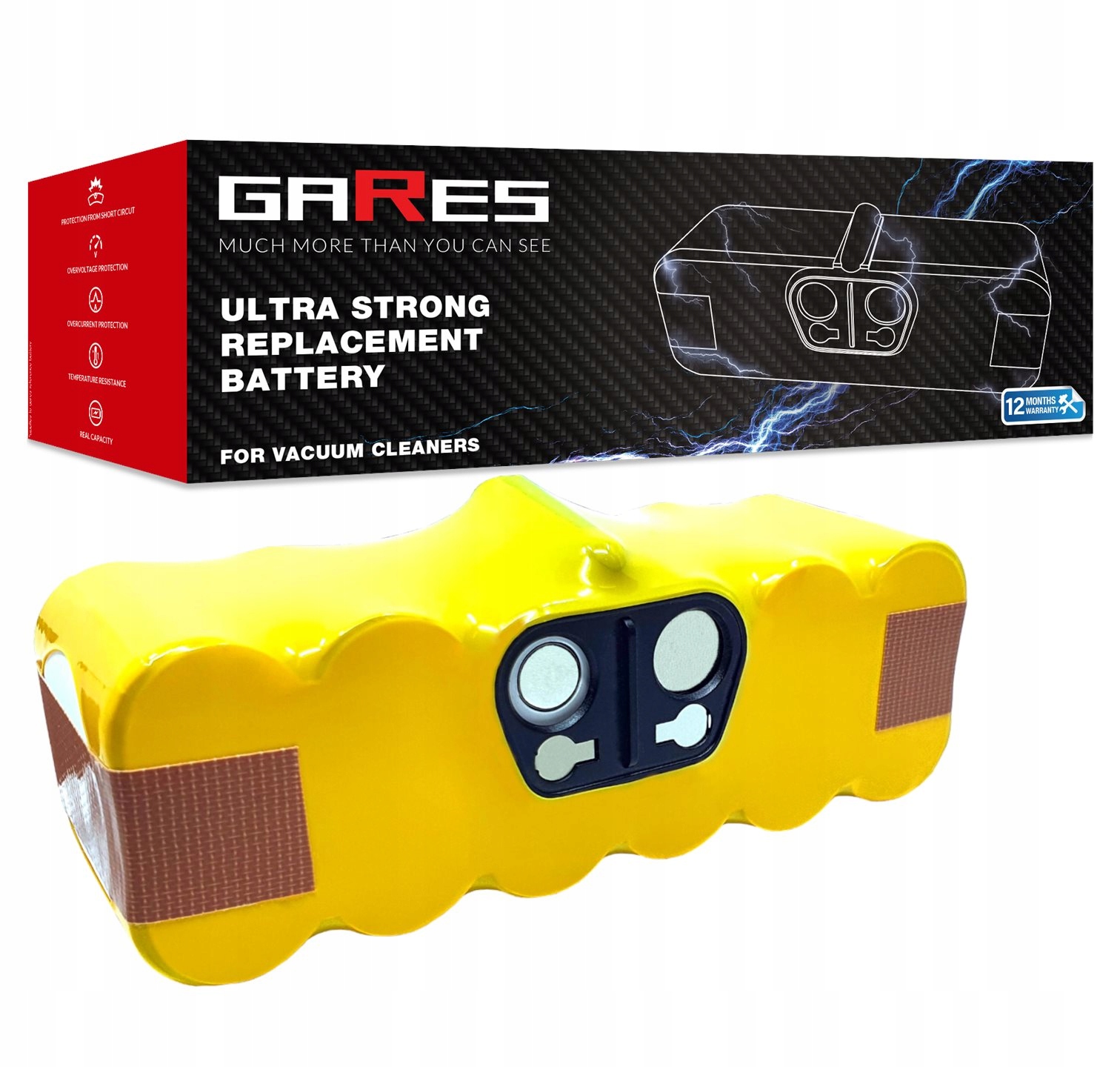 Baterie Akumulátor pro iRobot Roomba 620 886 Scooba 450 14,4V 3,5Ah