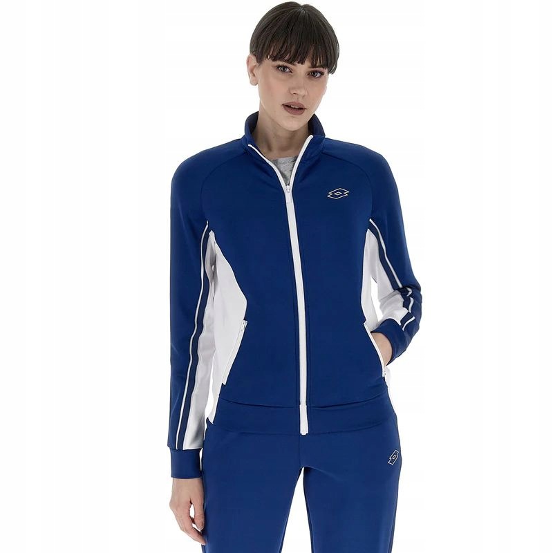 Mikina Dámská Tenisová Lotto Squadra III Jacket Women Blue 295C L