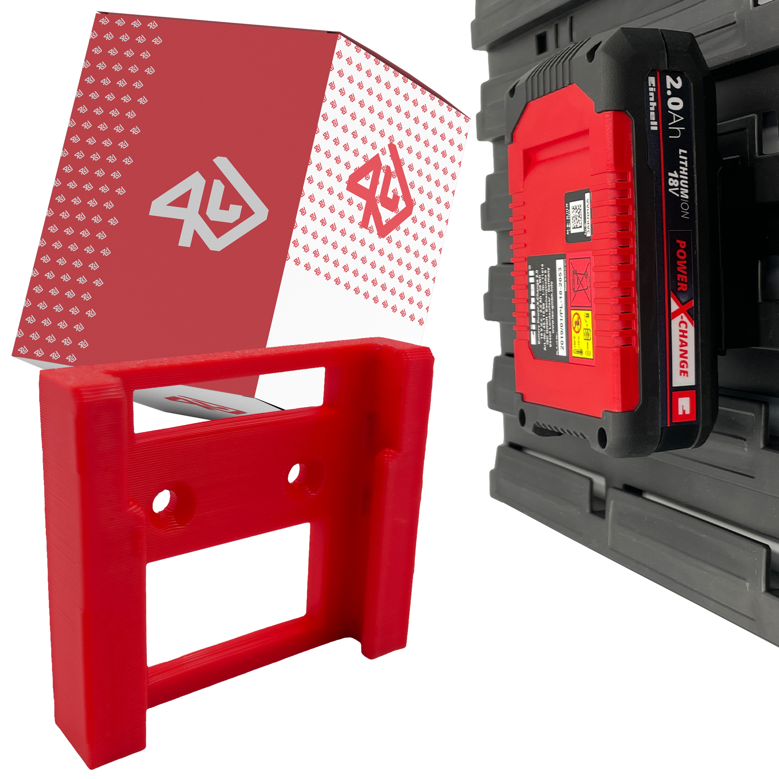 

Uchwyt na baterie Einhell 18V akumulator mocowanie