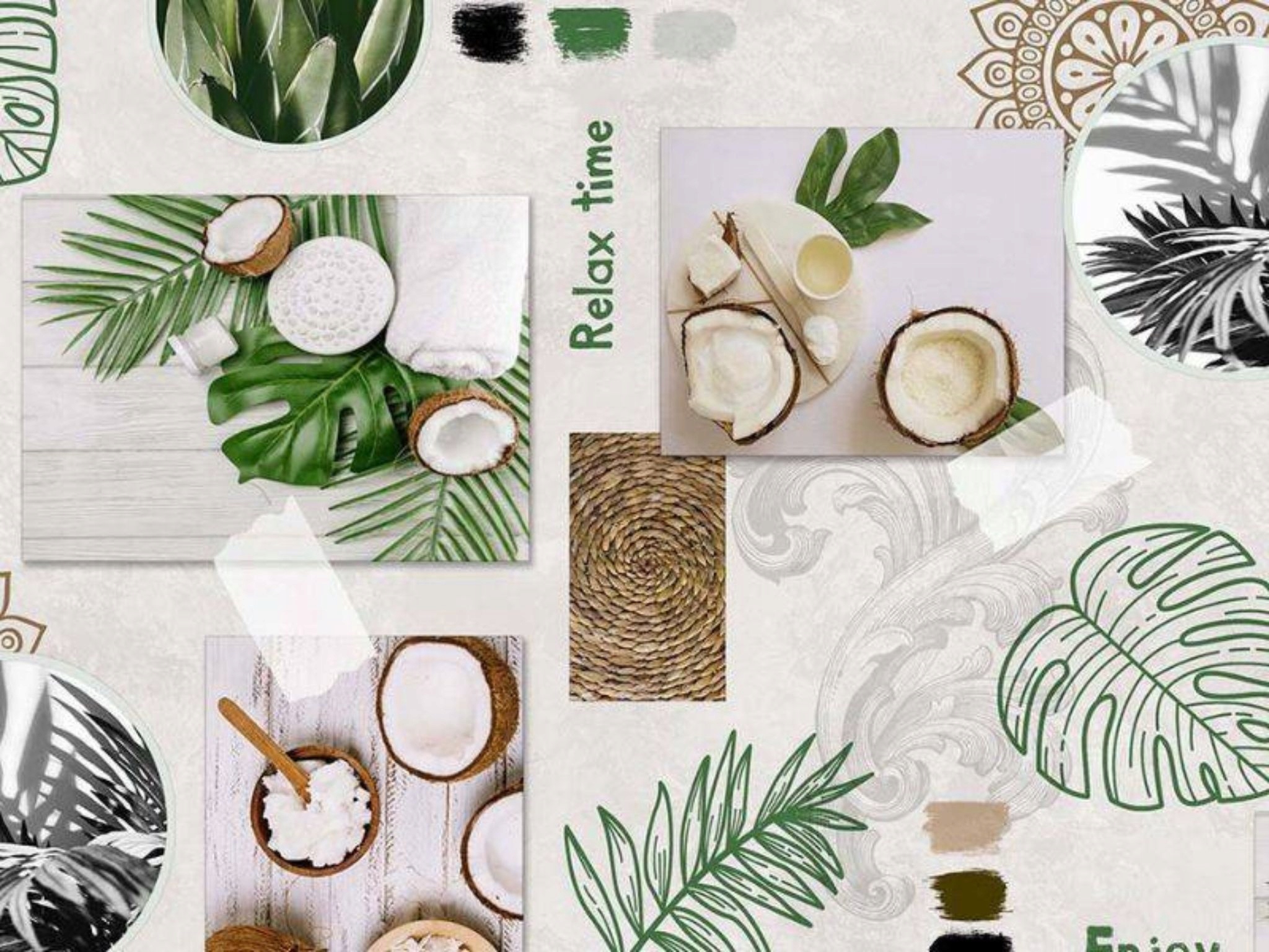 OBRUS CERATA NA TKANINIE NA BALKON TARAS NA DZIAŁKE PLAMOODPORNY LIŚCIE 140