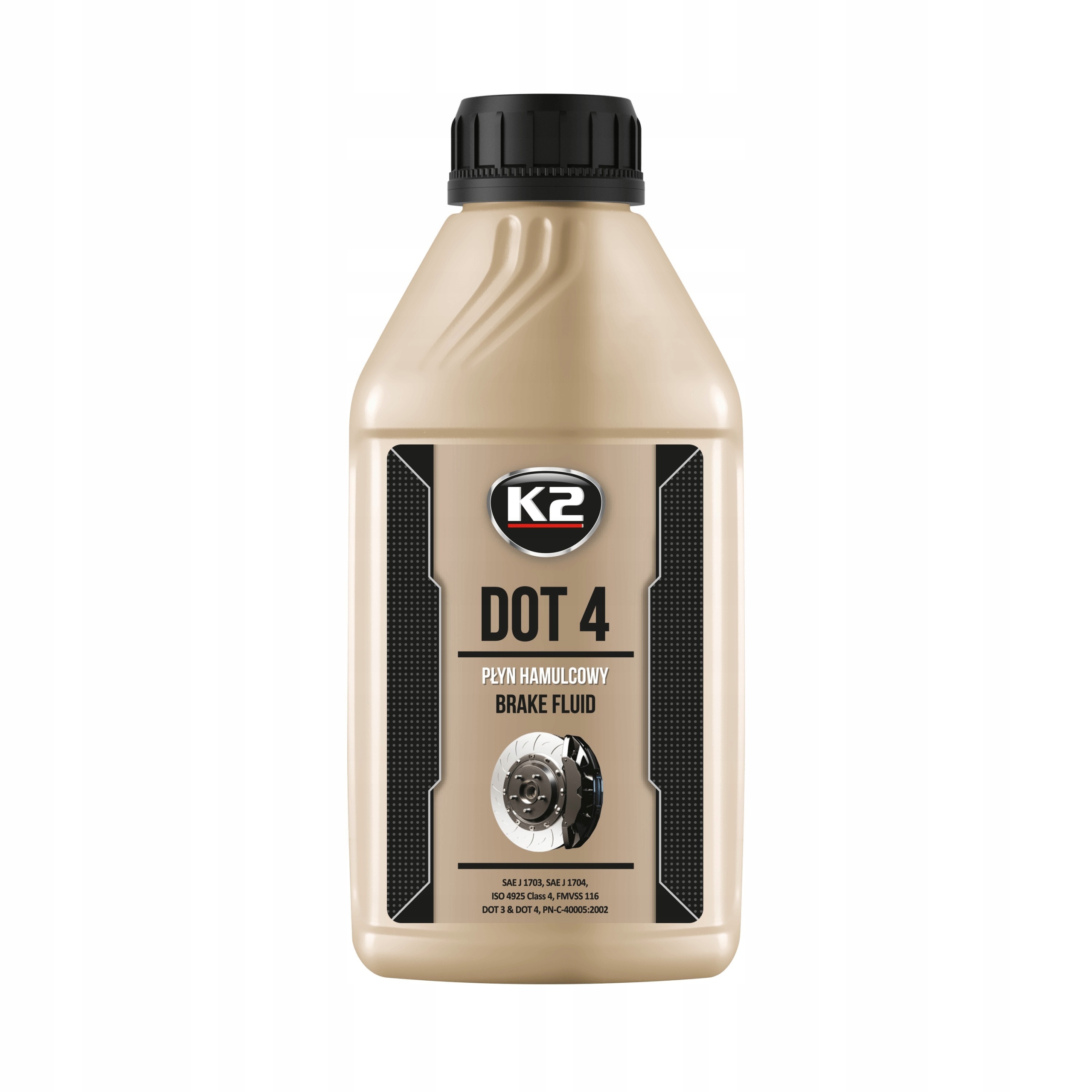 1 Plyn Hamulcowy DOT-4 0,5L K2