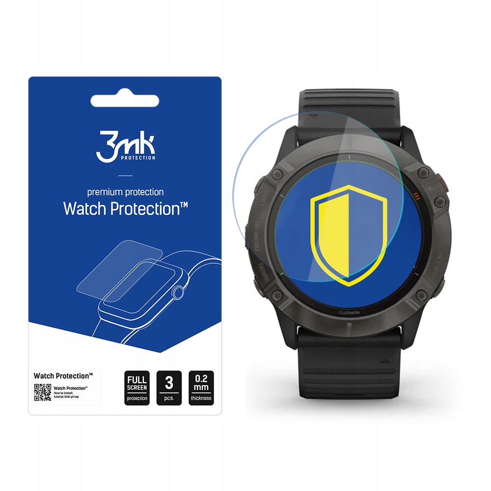 Szkło hybrydowe 3mk Watch Protection™ v. FlexibleGlass Lite na 6X