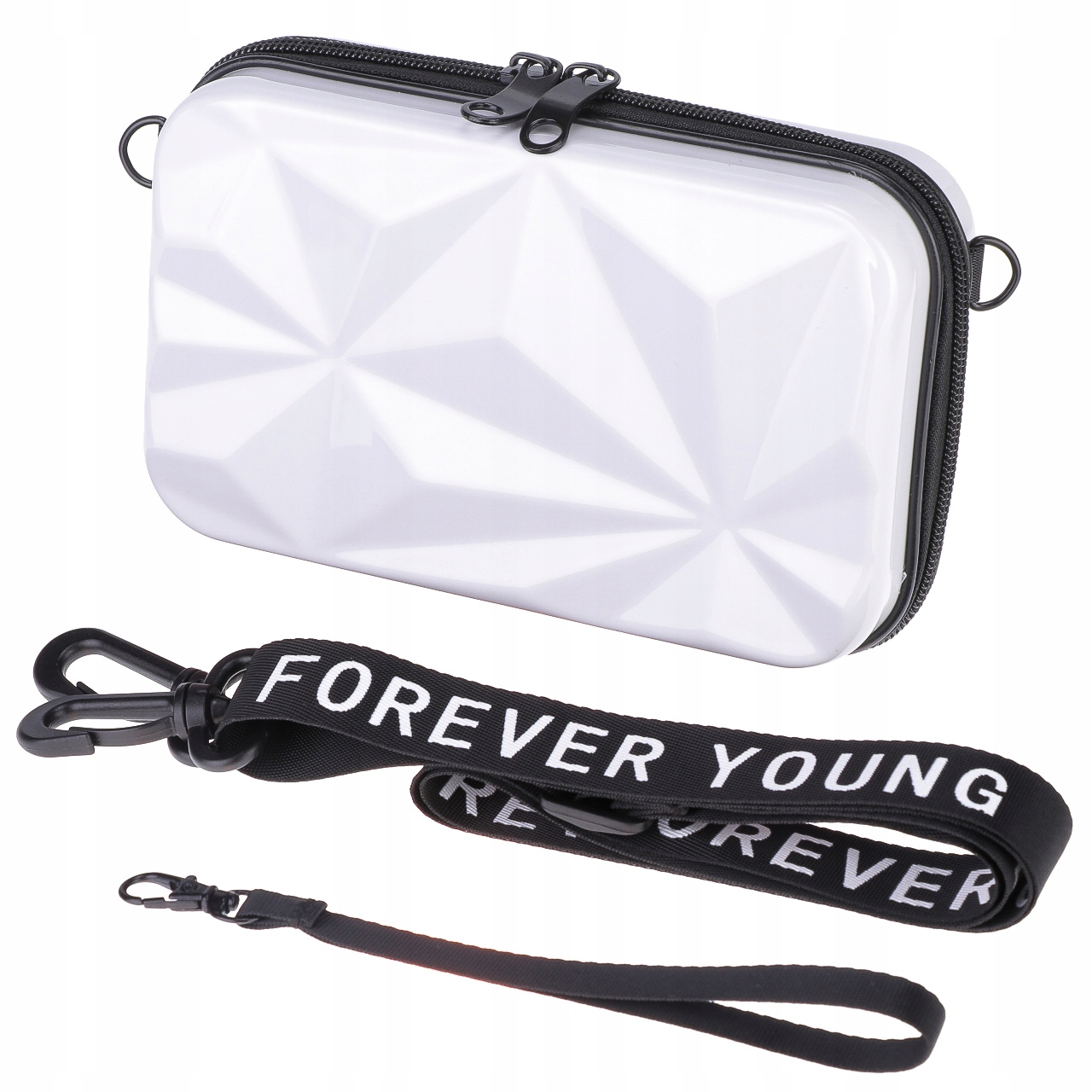 

Torebka saszetka etui Forever Young biała