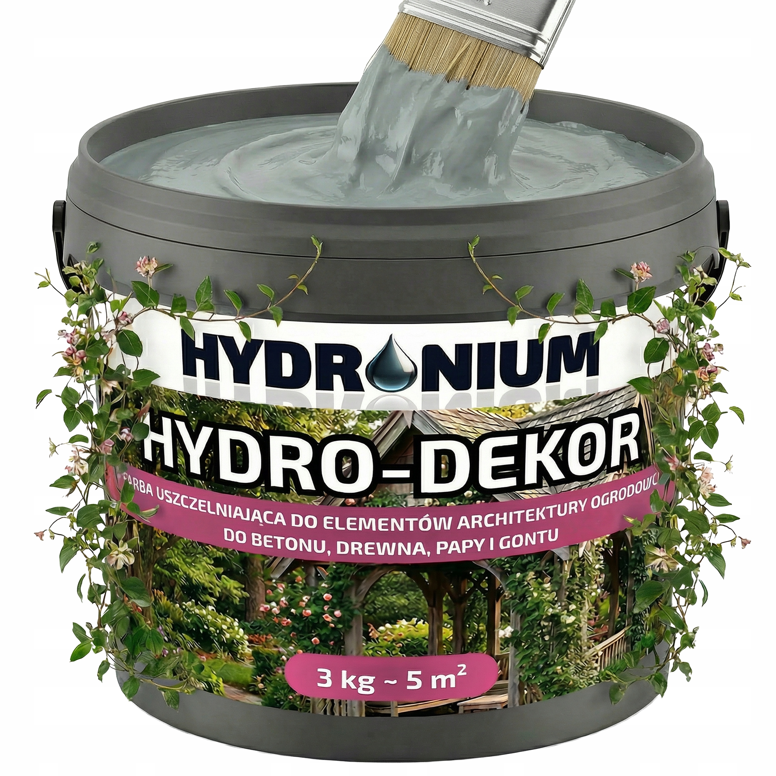 Tekutá Lepenka Hydro Dekor 3 Kg Tmel Pro Zahradu Altány Pergoly Květináče