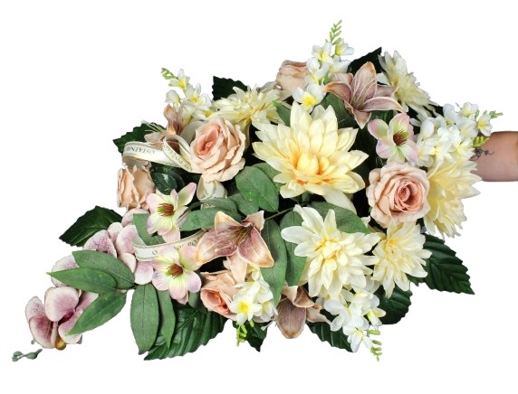 Dekorace Na Hrob XL Pohřeb Poslední Rozloučení Floret Do Ruky