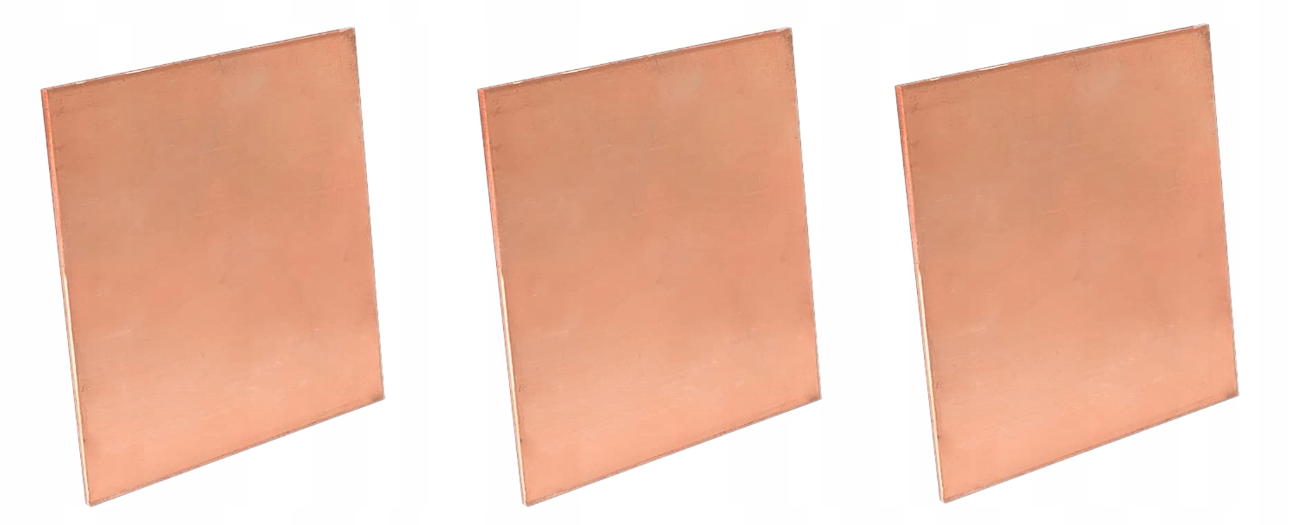 3X TERMOPRZEWODZĄCA MIEDZIANA BLASZKA CHŁODZĄCA PODKŁADKA CPU GSM 40X40X0.3