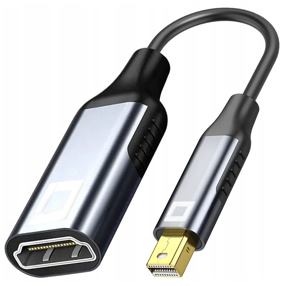 Adapter Mini DisplayPort do HDMI 2.0 Co2 4K 60Hz 0,24 m