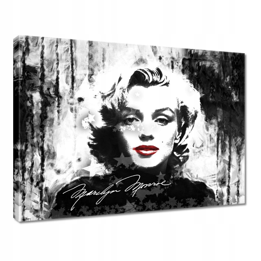 

Obrazy 40x30 Marilyn Monroe Usta Wargi