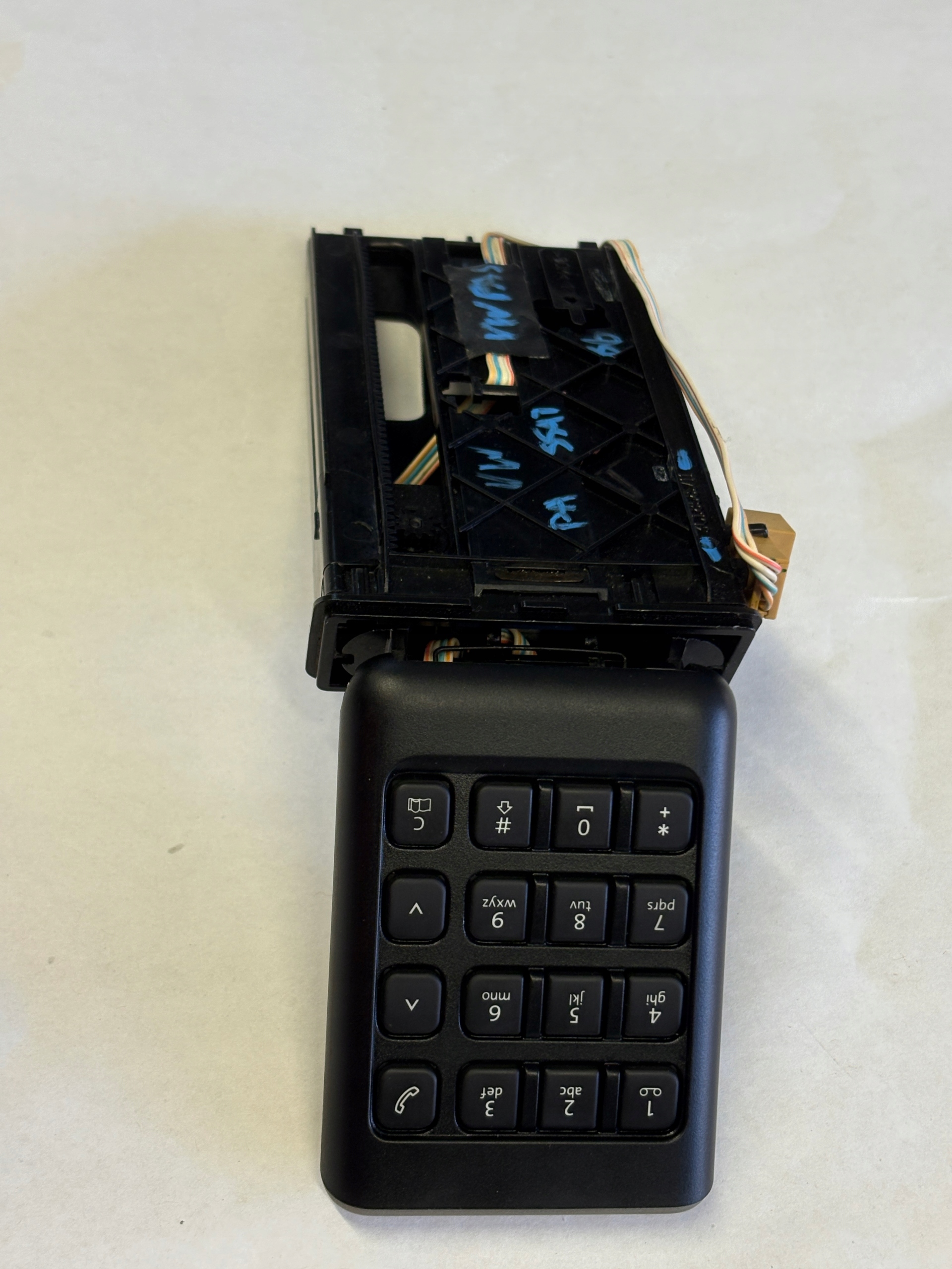 VW PASSAT B6 module control unit TELEFONU KLAWIATURA 3C1858711