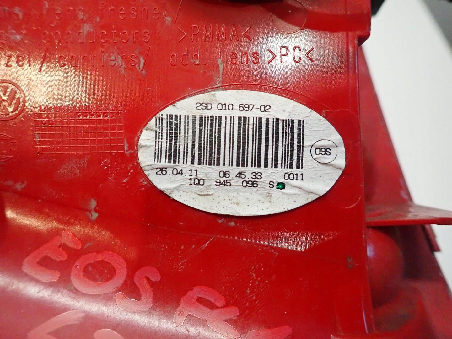 light rear part rear right VW EOS LIFT 2011- 1Q0945096S