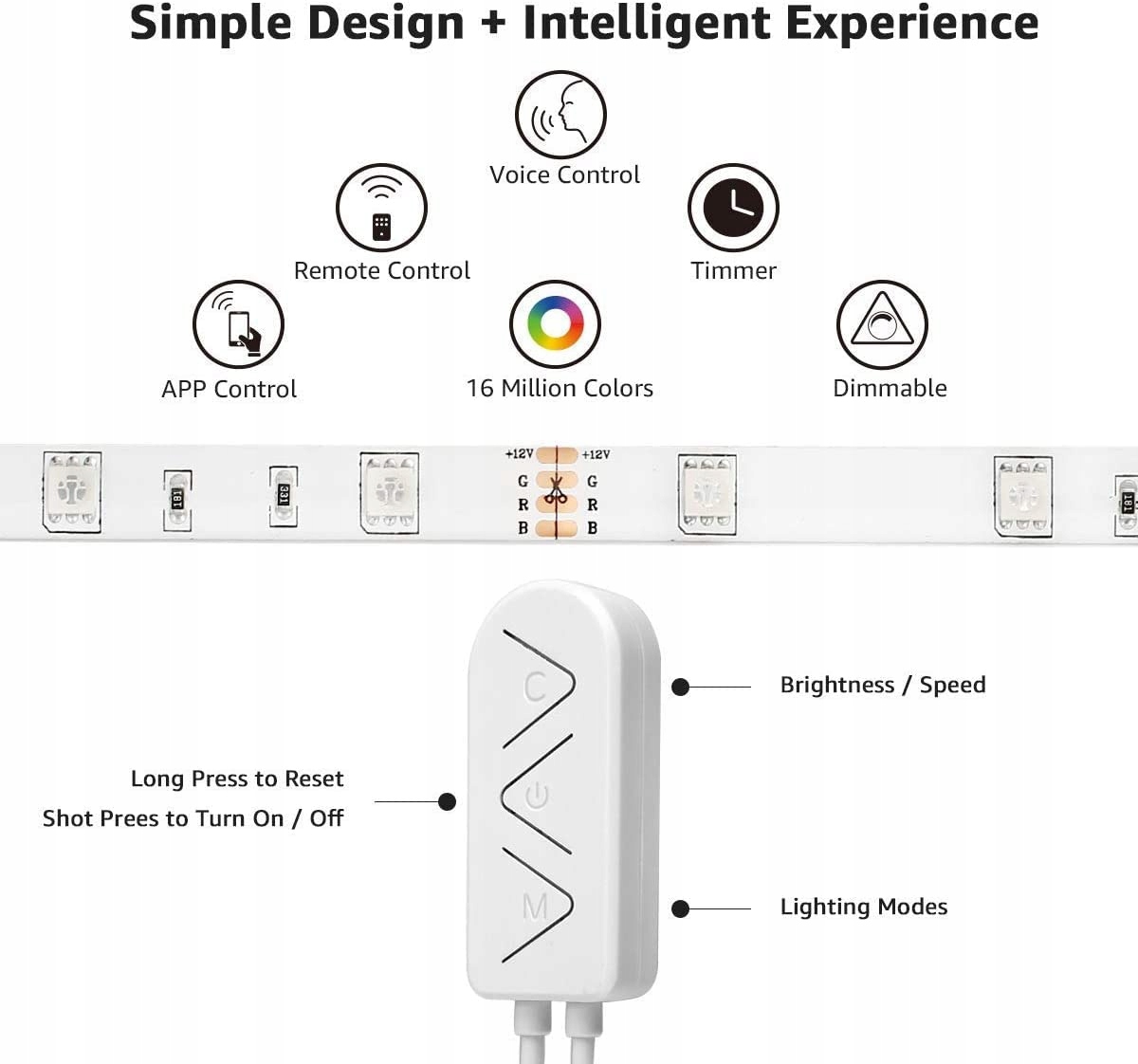 PHILIPS LED Taśmy 5m RGB, Sterowanie Aplikacją i Głosem — miniatura 7