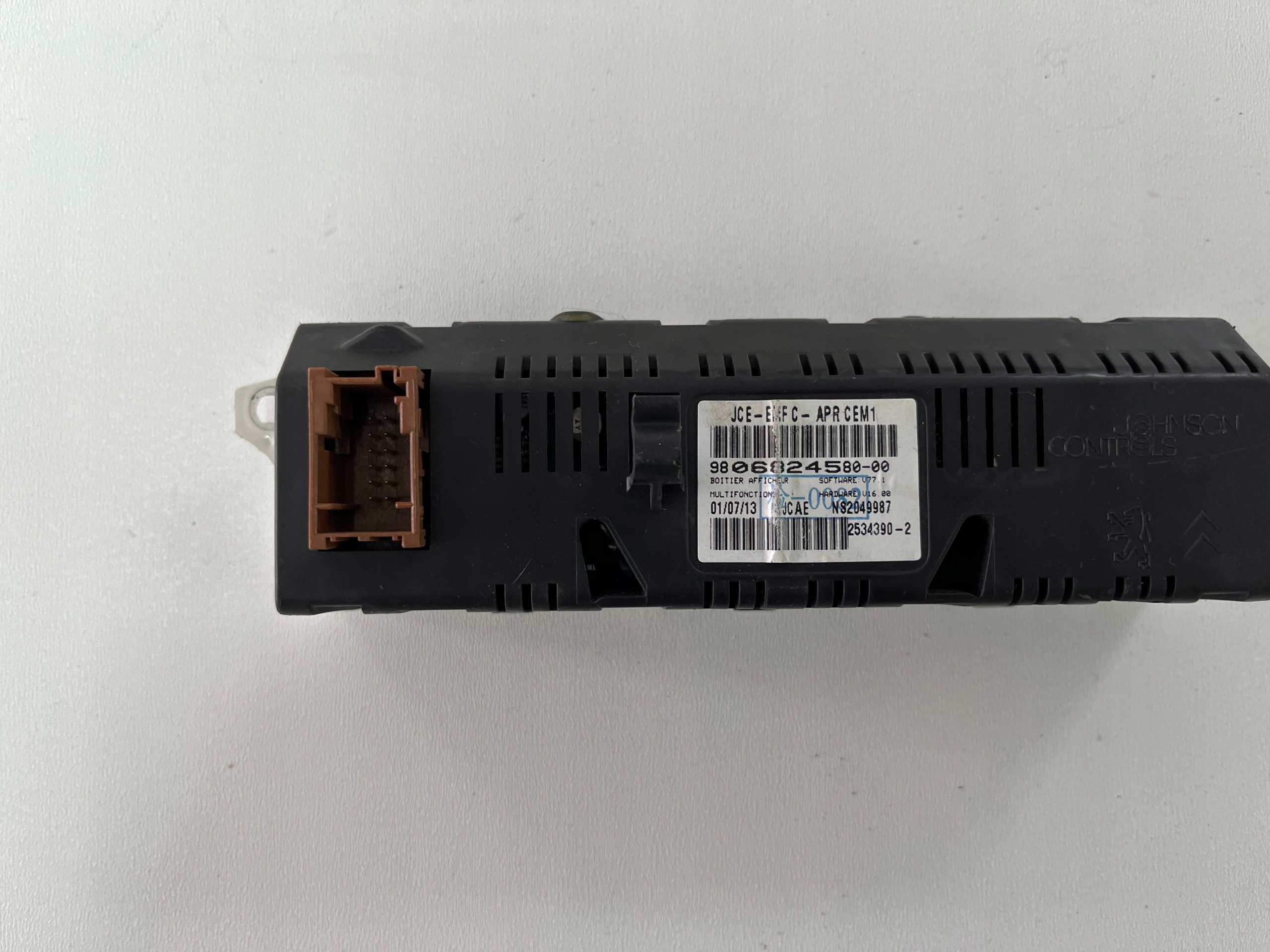 Display RADIA Citroen Peugeot 9806824580