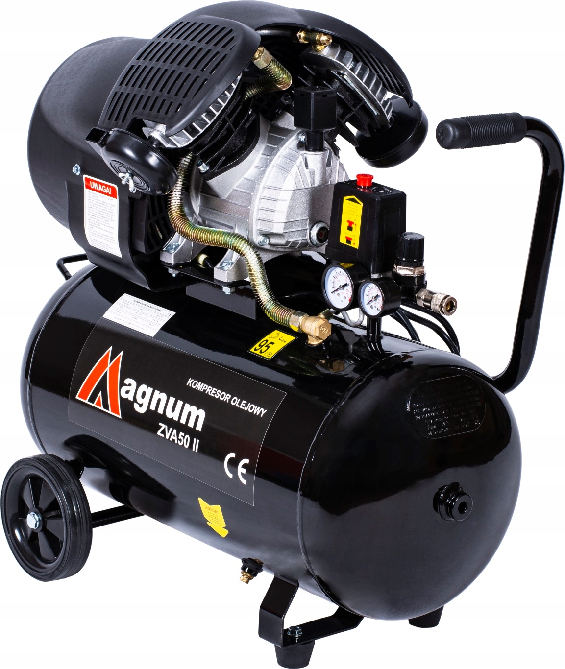 KOMPRESOR olejowy SPRĘŻARKA MAGNUM ZVA 50L 2200W