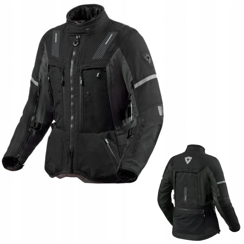 Dámska textilná bunda Revit Sand 5 H2O Lady Black/anthracite čierna šedá