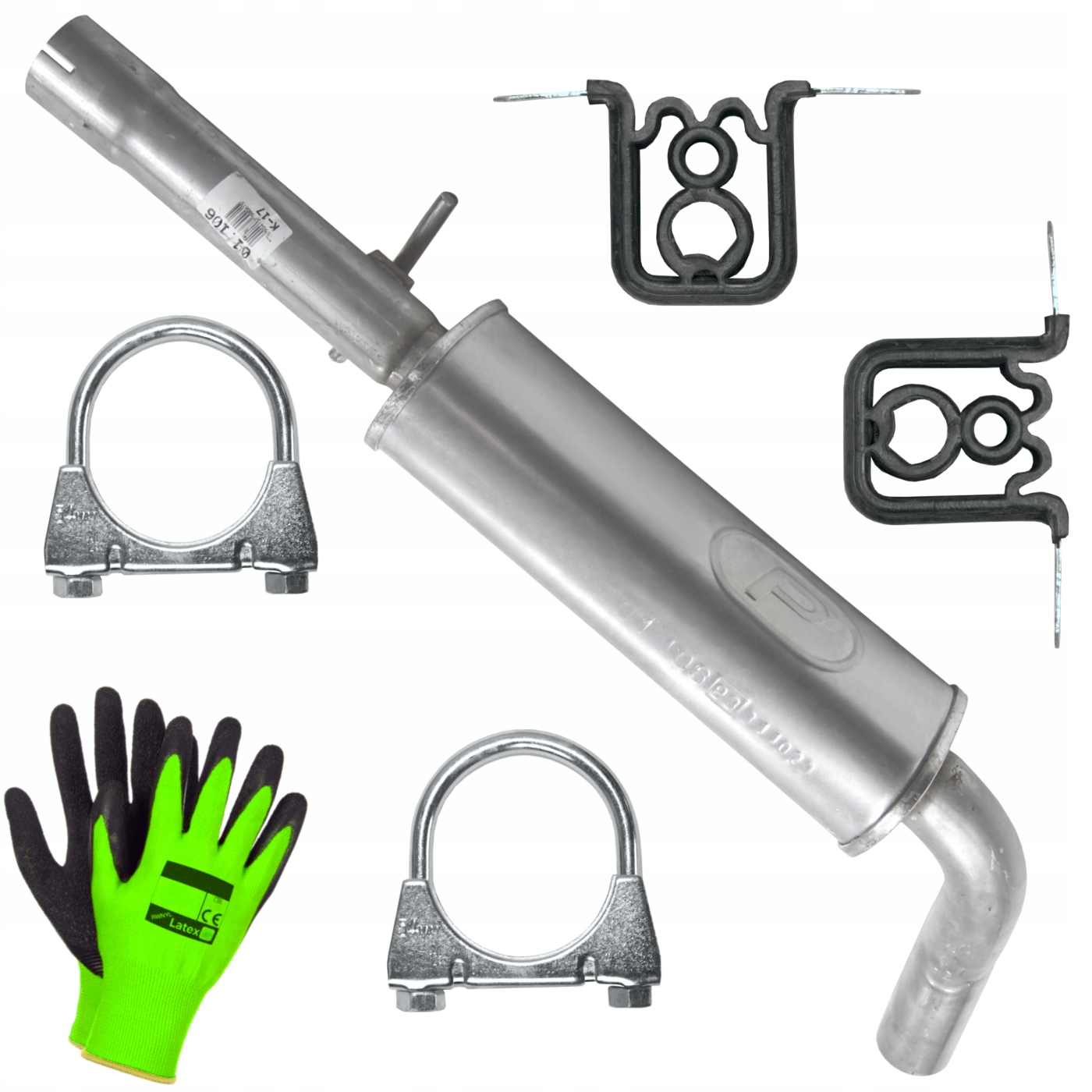 ADP-B8D99B9Y7C7W8D1 - Центральный глушитель VW Bora 1 и 97-05 1.8 1.8 2.0 2.3