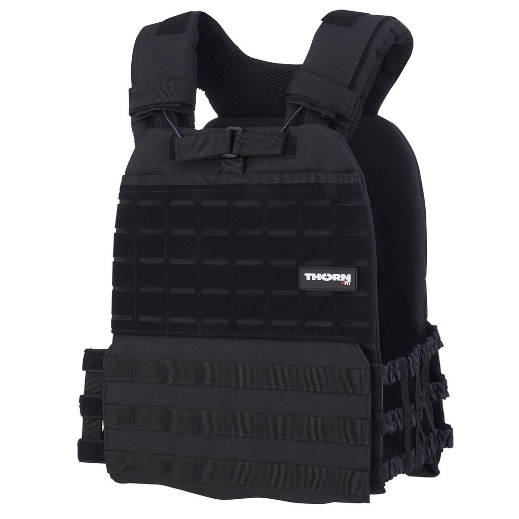 Kamizelka obciążeniowa Thorn+Fit Tactic 20 lb 9,3 kg Black