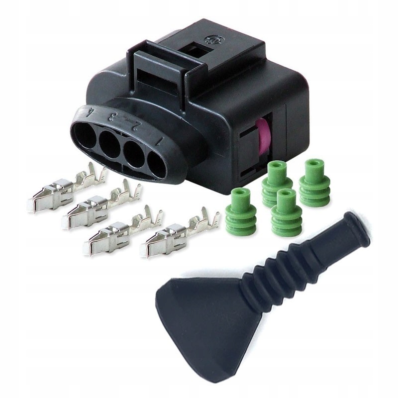 Wtyczka cewki zapłonowej FSI, TFSI + Gumka kabli