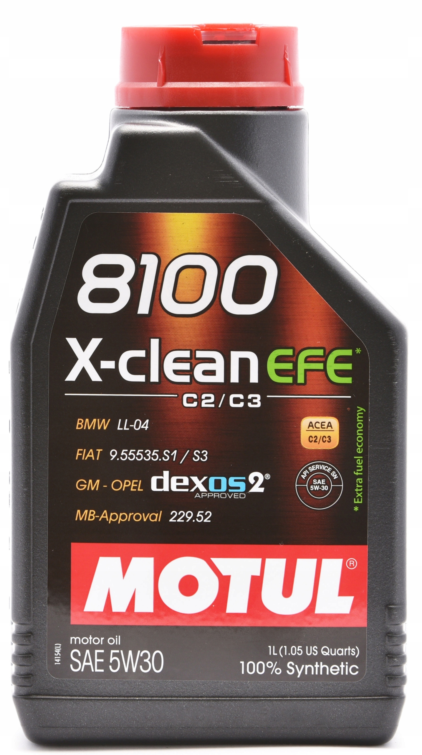 

Motul 8100 X-clean Efe C2/C3 5W30 1L
