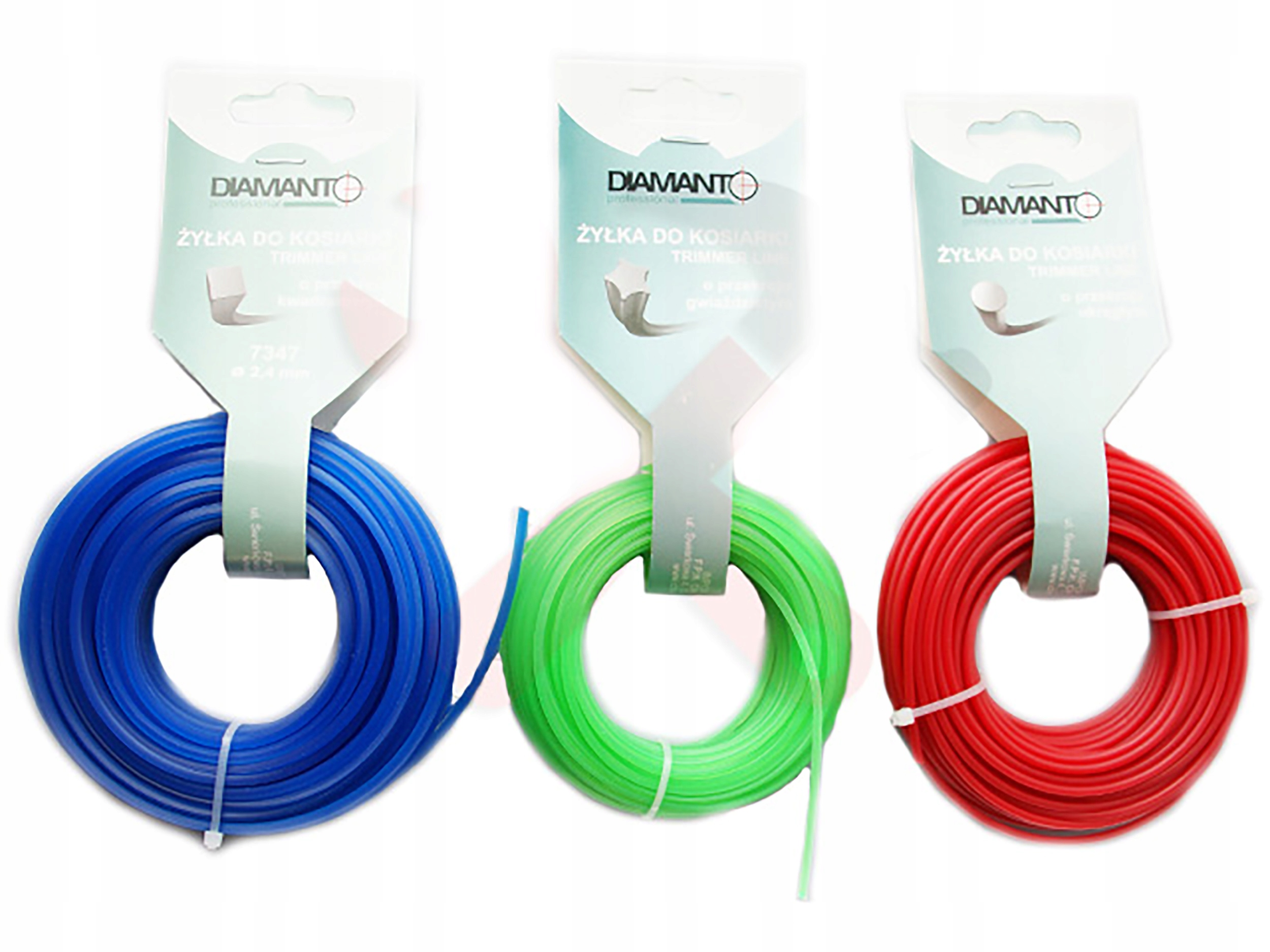 ŻYŁKA TNĄCA DO KOSY PODKASZARKI 3,0mm 15m KWADRAT Marka Dobo