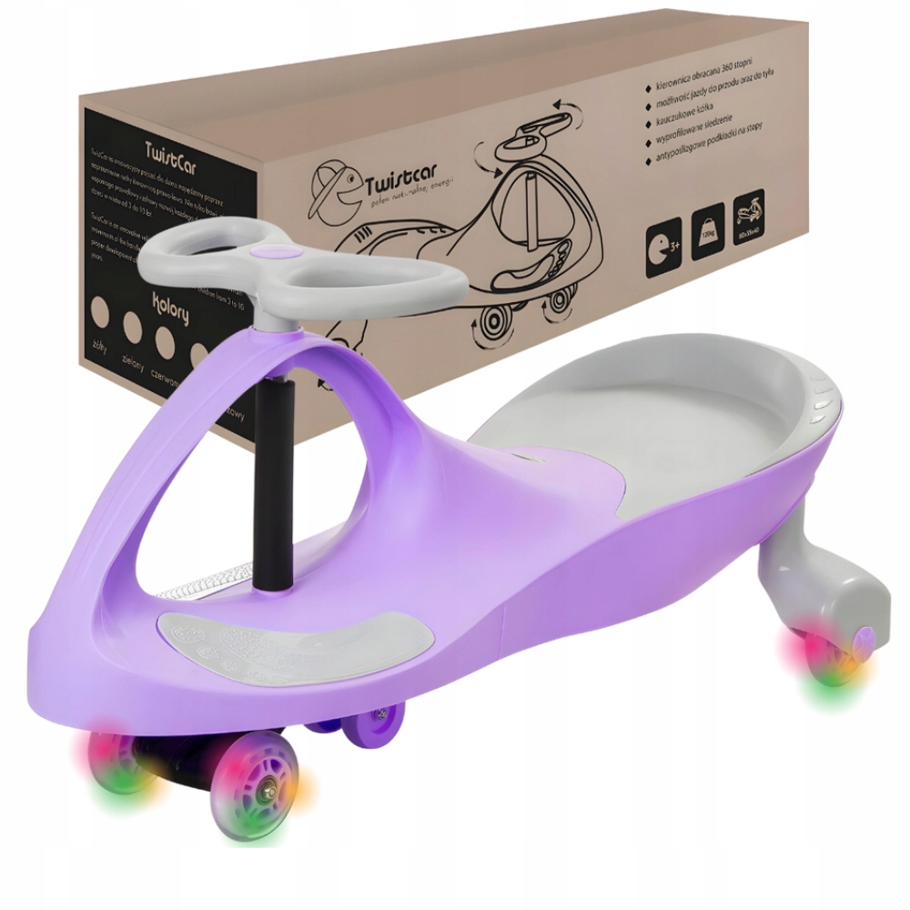 Odrážedlo pro děti Svítící Led kaučuková kolečka