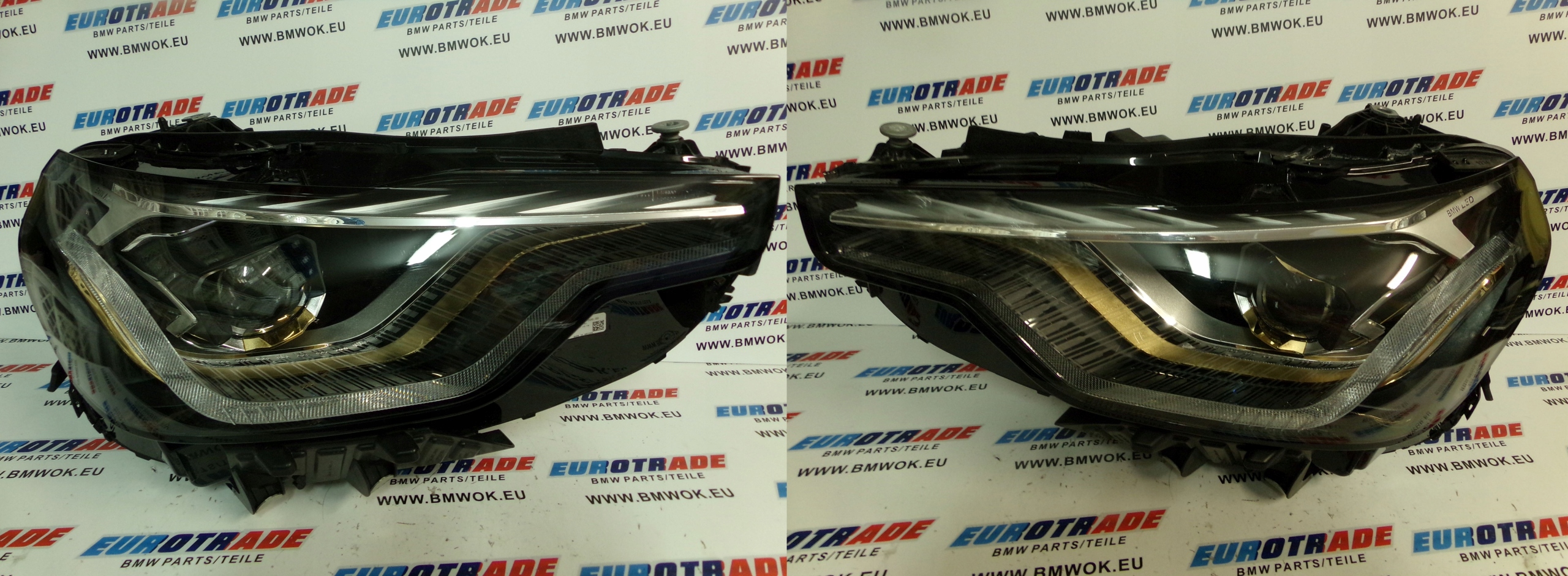 BMW 2' M2 G42 G87 CS FULL LED LEWY PRAWY KOMPLET GOLD 5A320F3 5A320F4