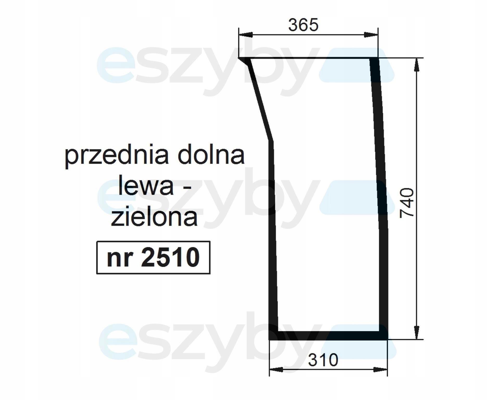 sklo Landini Landpower, Legend, Mythos přední L