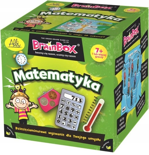 BrainBox Matematyka Edukacyjna gra pamięciowa Brain Box 7+