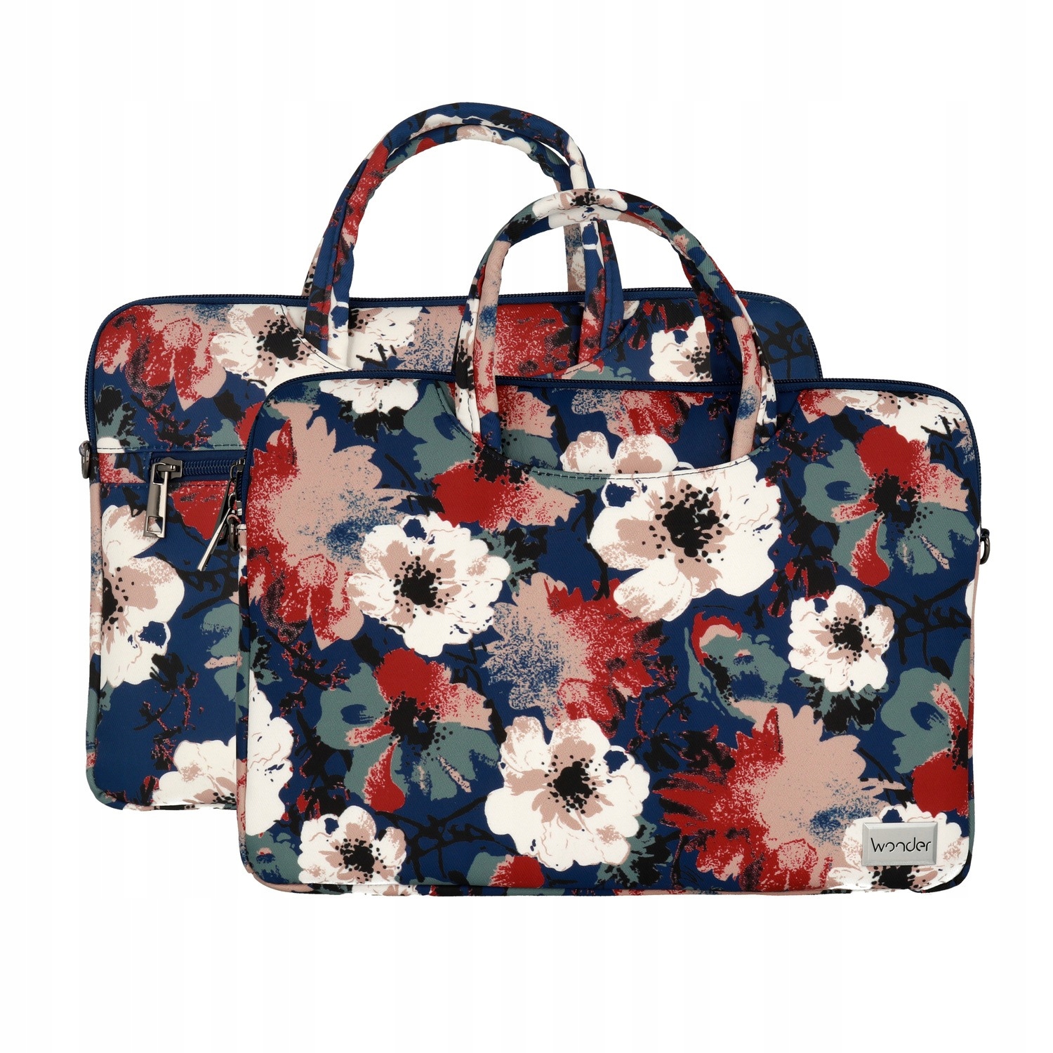 Taška na notebook 15-16 palců Wonder Briefcase modré kamélie