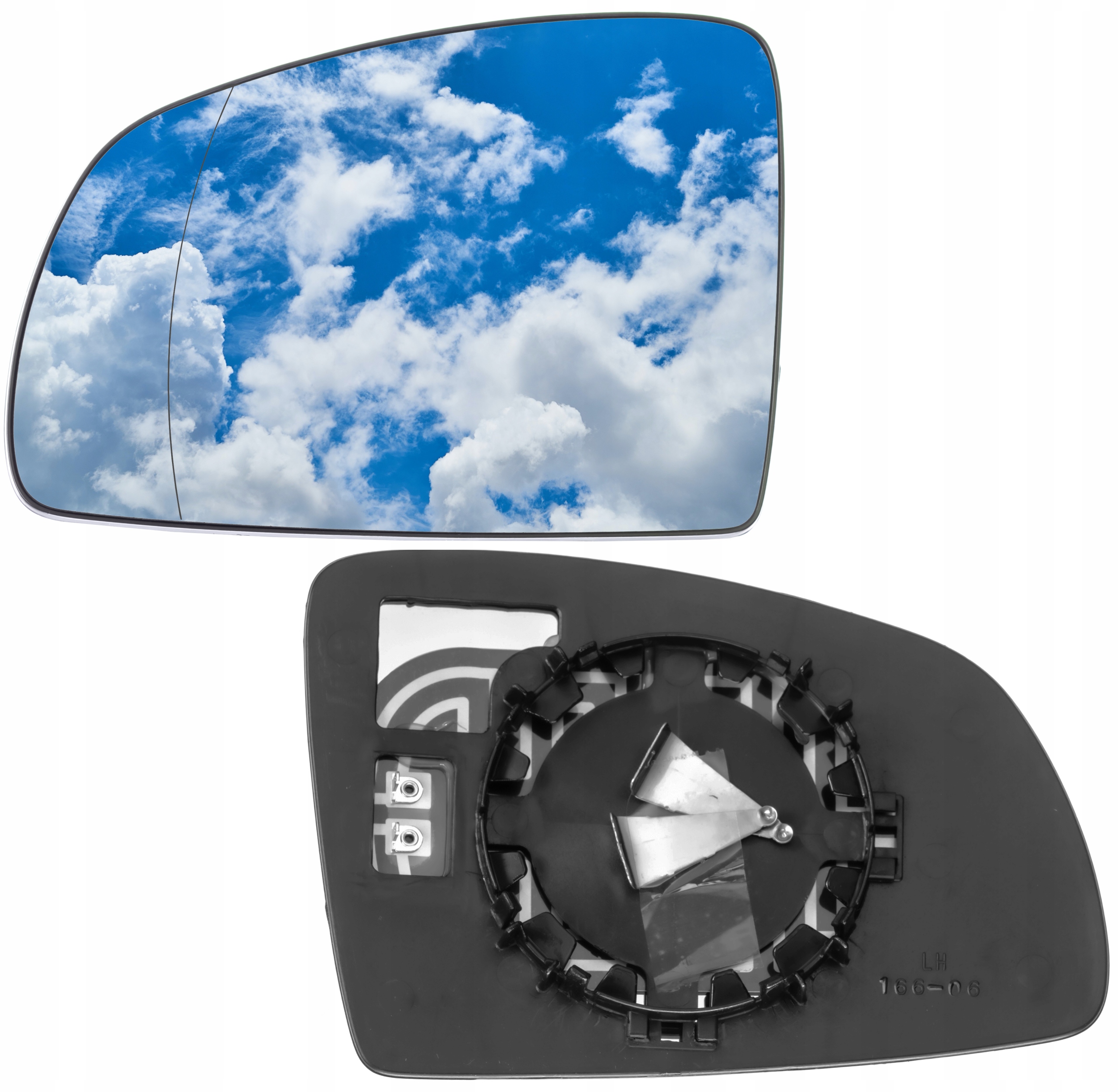 Zdjęcie AWparts WKŁAD LUSTERKA LEWY DO OPEL MERIVA 2003-2010