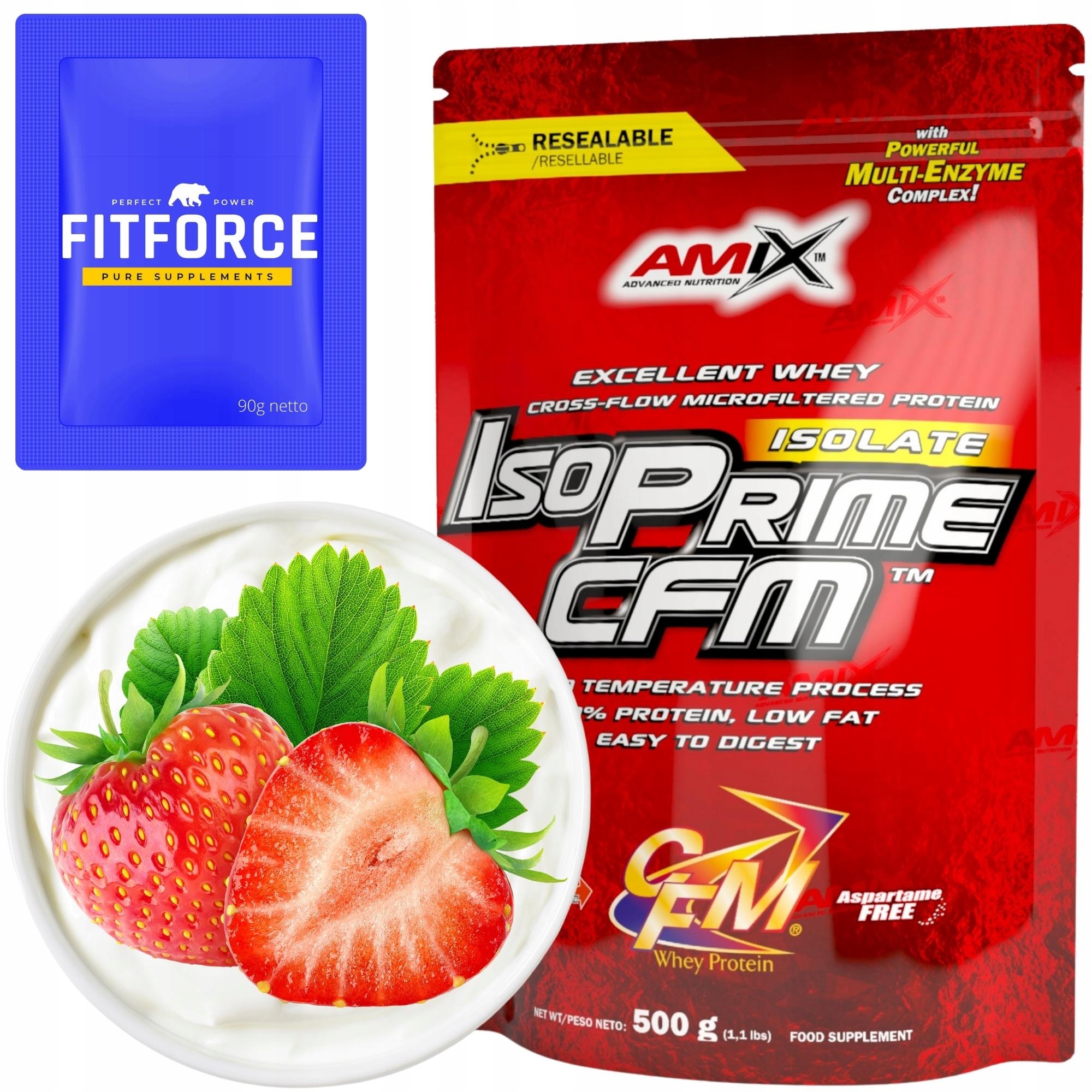 Bílkoviny Izolát Ketóza Bez cukru Hubnutí 500 g Protein