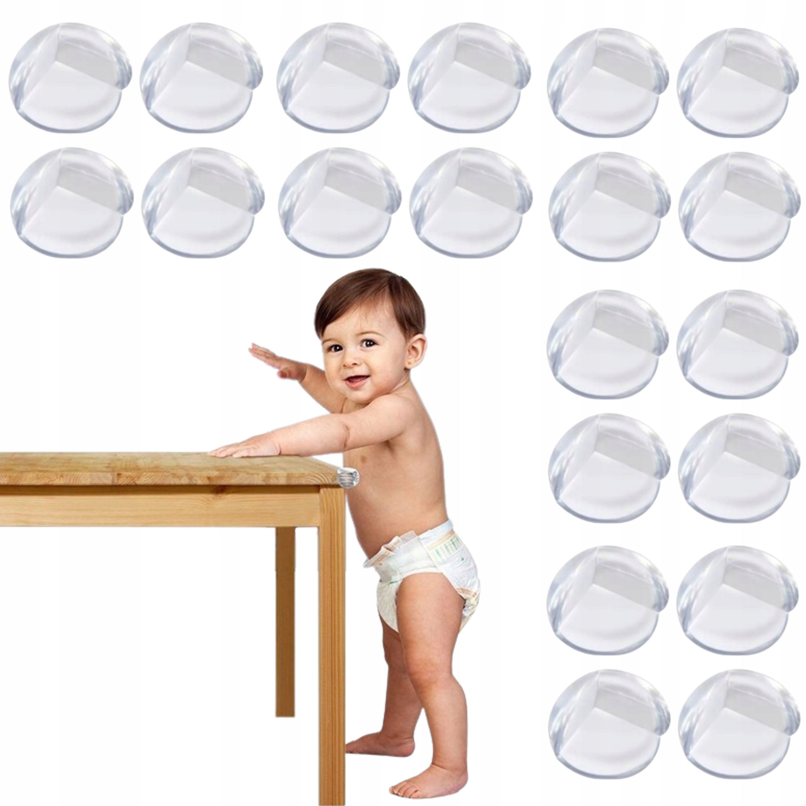 

20x Zabezpieczenie Osłona Na Narożniki Meble Rogi