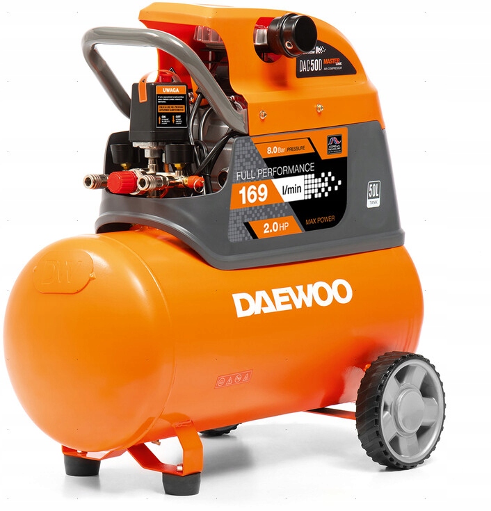 DAEWOO DAC 50D - KOMPRESOR OLEJOWY / SPRĘŻARKA