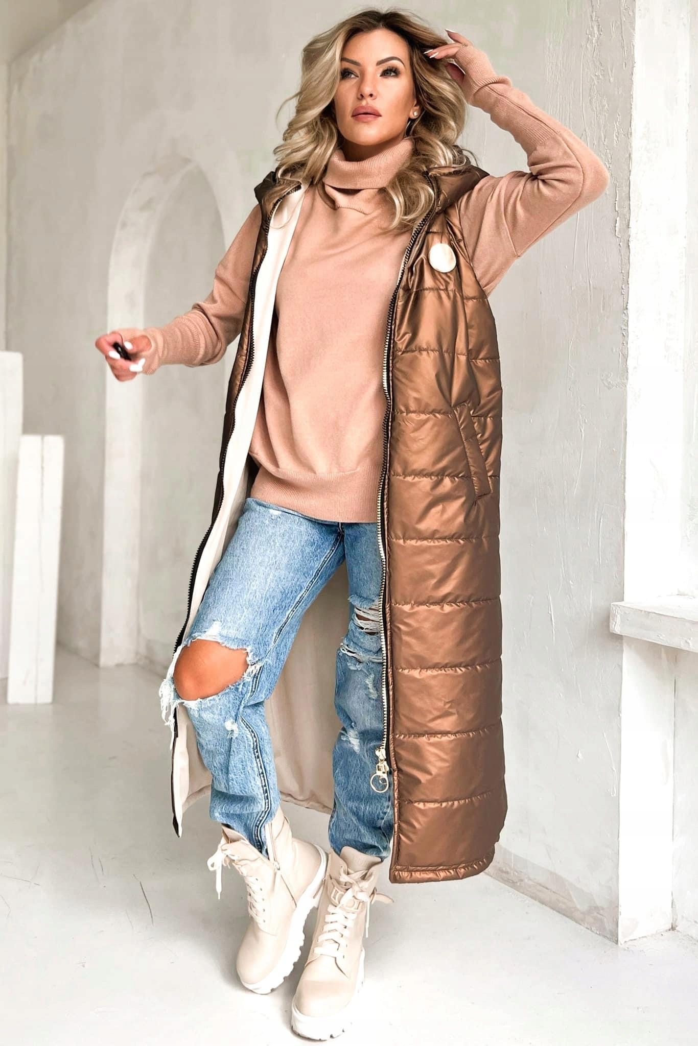 MMK by mi...mi sweter golf PORTO PREMIUM Rodzaj wkładane przez głowę