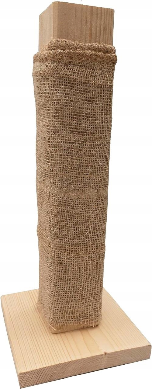 Levně Škrabadlo Stojící Pro Kočky Sloupek Dřevo 47 CM
