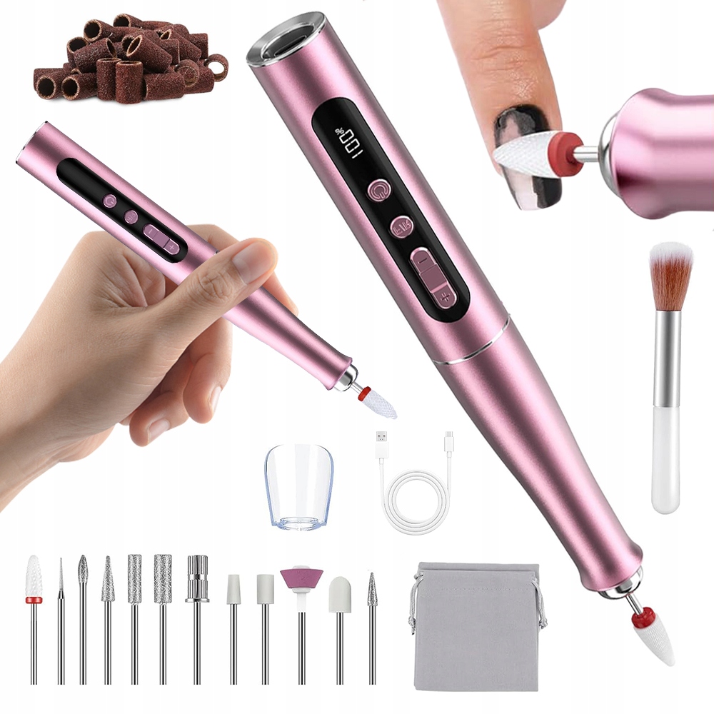 Multifunkční Sada Pro Péči O Nehty 0-35000 Ot/min, Tichá A Stabilní