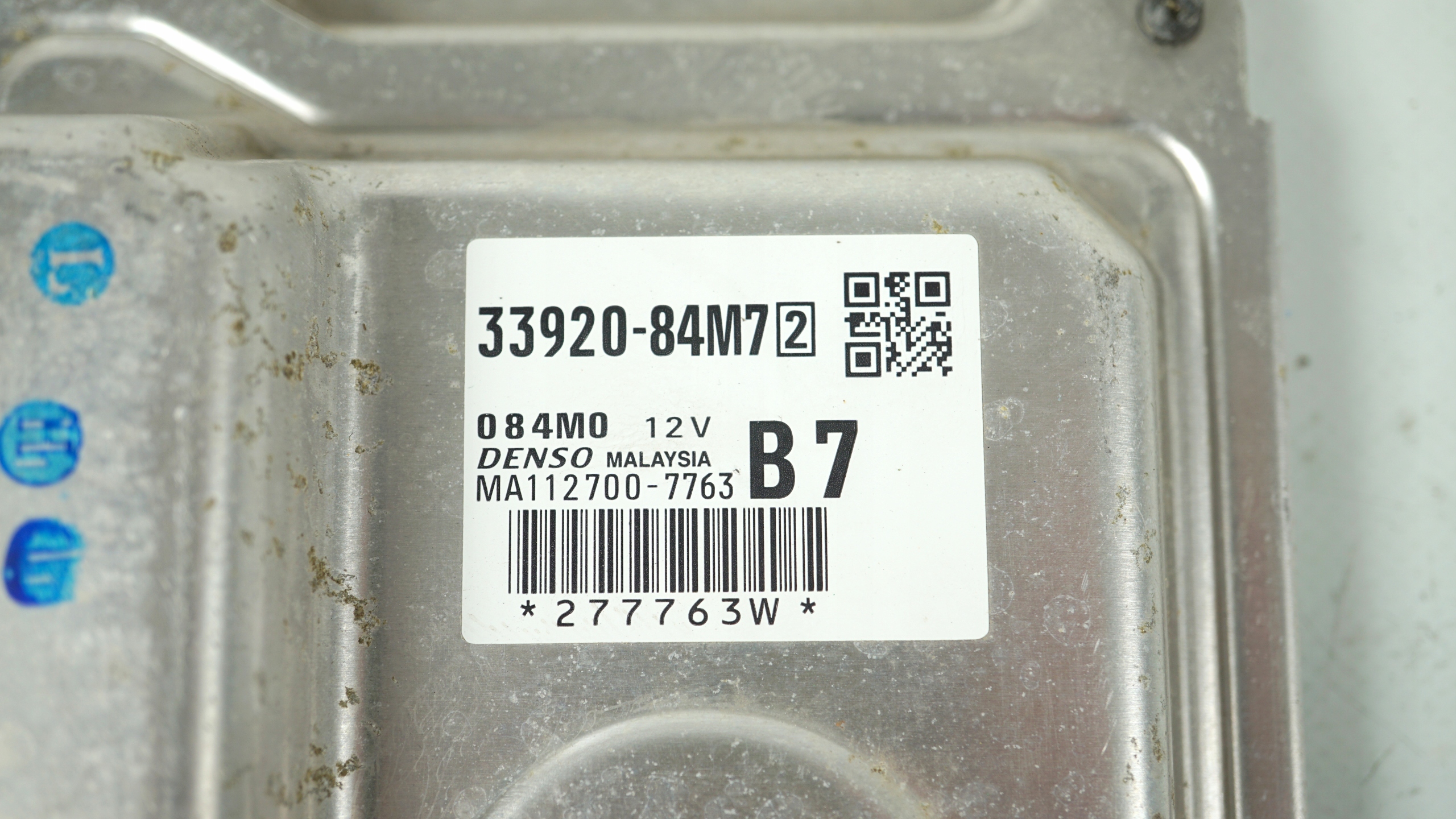 computer control unit of the engine SUZUKI CELERIO 1.0 33920-84M7 MA112700-7763